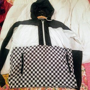 Pullover Hooded Windbreaker Jacket